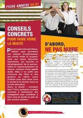 Conseils concrets pour faire vivre la mixit - Annexe 1 de la Fiche pdagogique Jeunes n 04