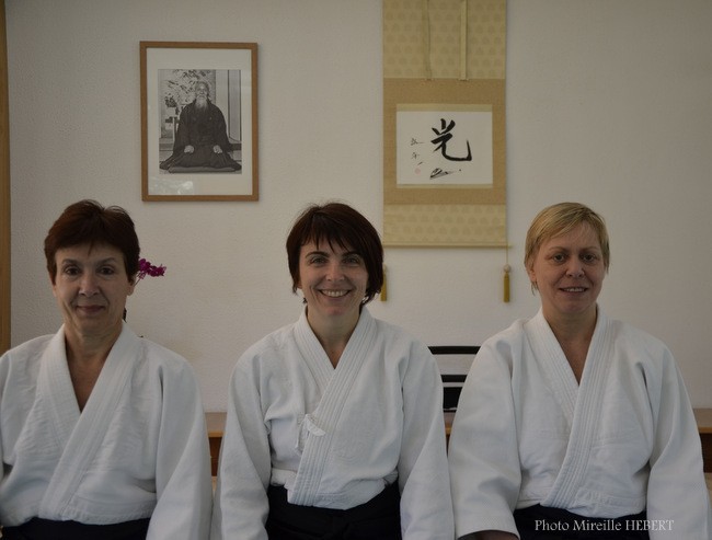 Dominique MASSIAS, Batrice BARRERE et Nathalie GERIN-ROZE, membres de la CnF